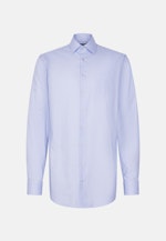 Regular Business Hemd Druck in Hellblau |  Seidensticker Onlineshop