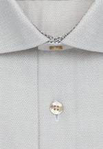 Shaped Business Hemd Struktur in Beige |  Seidensticker Onlineshop