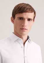 Shaped Business Hemd Struktur in Beige |  Seidensticker Onlineshop