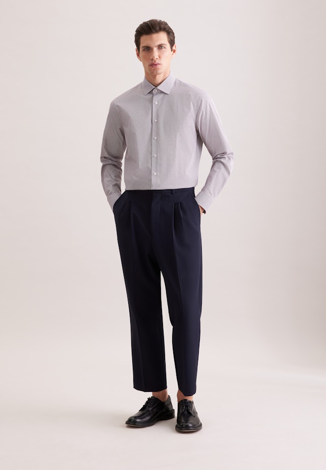 Shaped Business shirt Print in Rot |  Seidensticker Onlineshop