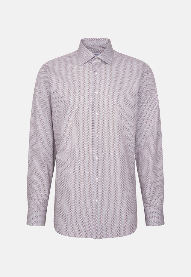 Shaped Business shirt Print in Rot |  Seidensticker Onlineshop