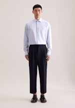 Regular Business Hemd Streifen in Hellblau |  Seidensticker Onlineshop