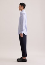 Regular Business Hemd Streifen in Hellblau |  Seidensticker Onlineshop