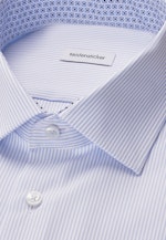 Regular Business Hemd Streifen in Hellblau |  Seidensticker Onlineshop