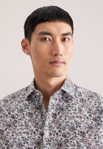 Regular Business Hemd Druck in Grün |  Seidensticker Onlineshop