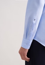 Shaped Business Hemd Uni in Mittelblau |  Seidensticker Onlineshop