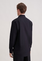 Regular Business Hemd Uni in Schwarz |  Seidensticker Onlineshop