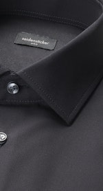 Regular Business Hemd Uni in Schwarz |  Seidensticker Onlineshop