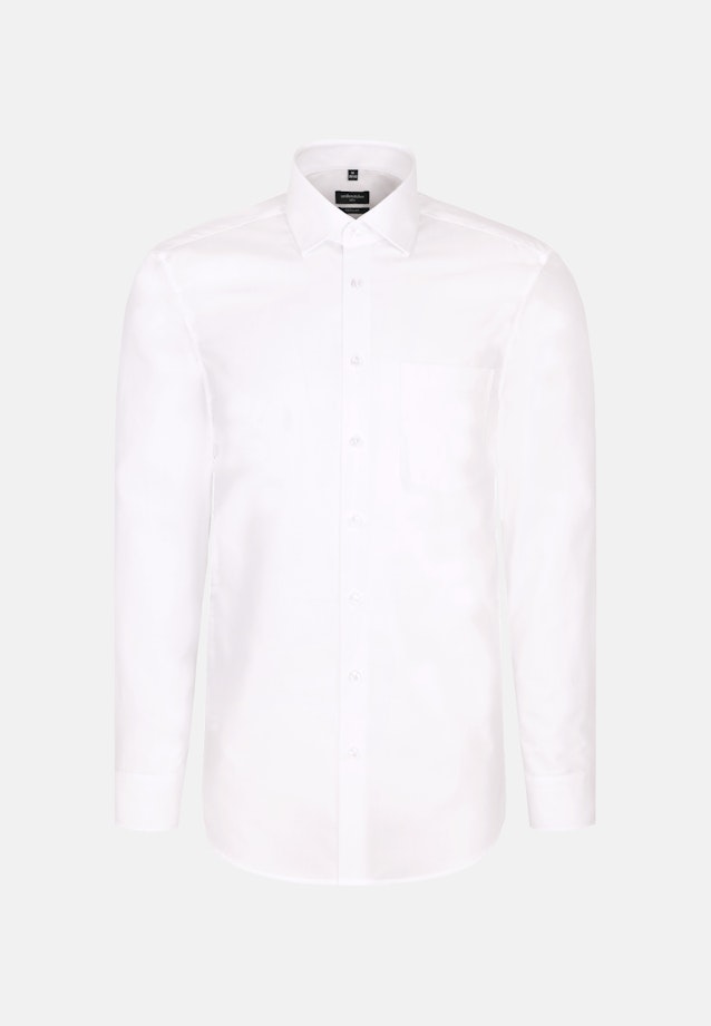 Regular Business Hemd Uni in Weiß |  Seidensticker Onlineshop