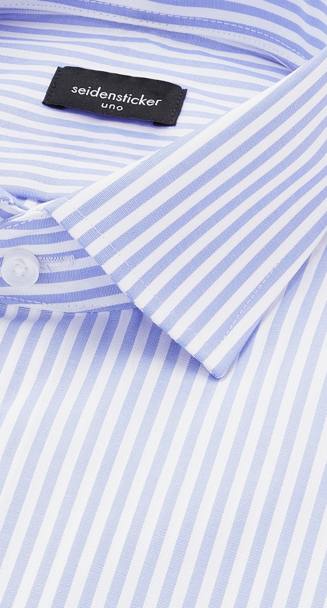 Regular Business Hemd Uni in Mittelblau |  Seidensticker Onlineshop