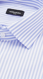 Regular Business Hemd Uni in Mittelblau |  Seidensticker Onlineshop