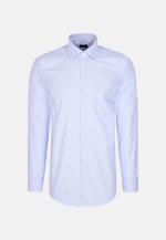 Regular Business Hemd Uni in Mittelblau |  Seidensticker Onlineshop