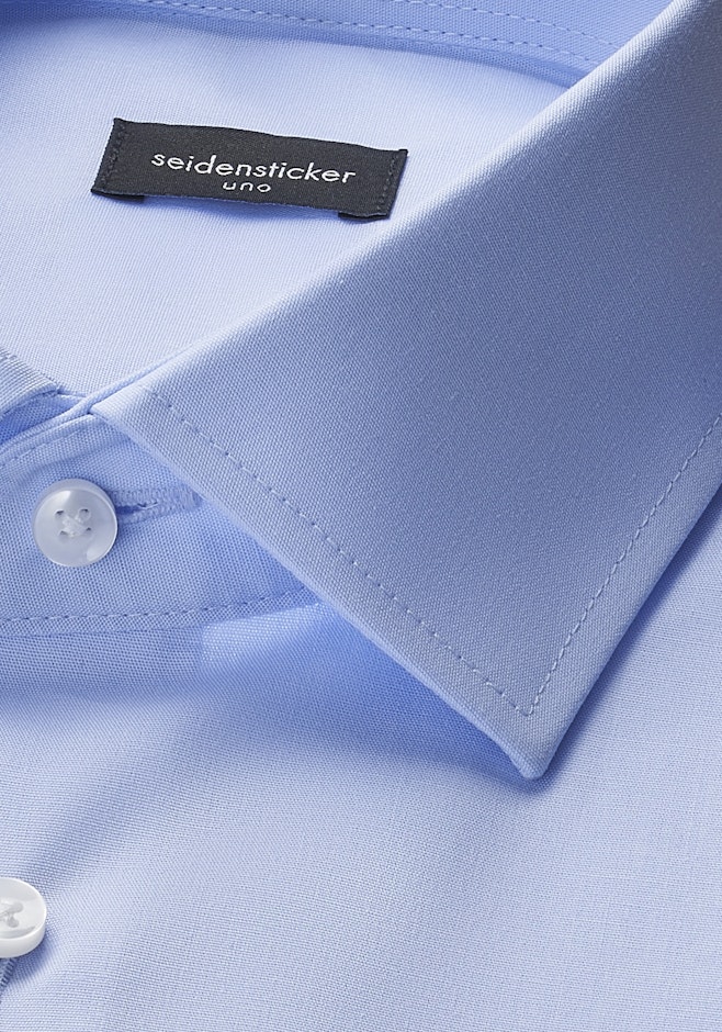 Regular Chemise d'affaires Uni dans Bleu Clair | Boutique en ligne Seidensticker