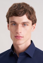 Slim Business Hemd Uni in Dunkelblau |  Seidensticker Onlineshop