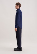 Slim Chemise d'affaires Uni in Bleu Foncé |  Seidensticker Onlineshop