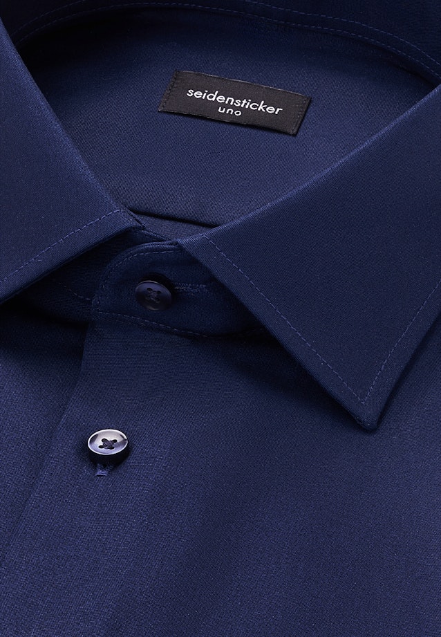 Slim Business Hemd Uni in Dunkelblau |  Seidensticker Onlineshop