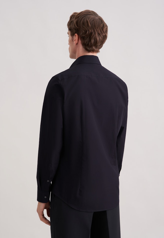 Slim Business Hemd Uni in Schwarz | Seidensticker Onlineshop