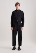 Slim Business Hemd Uni in Schwarz |  Seidensticker Onlineshop
