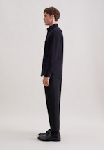 Slim Business Hemd Uni in Schwarz |  Seidensticker Onlineshop