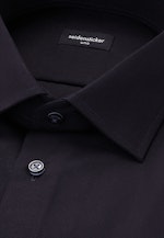 Slim Business Hemd Uni in Schwarz |  Seidensticker Onlineshop