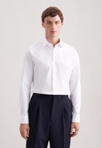 Slim Business Hemd Uni in Weiß |  Seidensticker Onlineshop