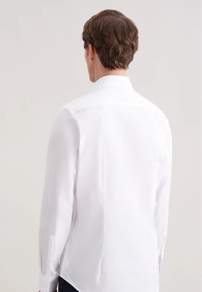 Slim Business Hemd Uni in Weiß | Seidensticker Onlineshop