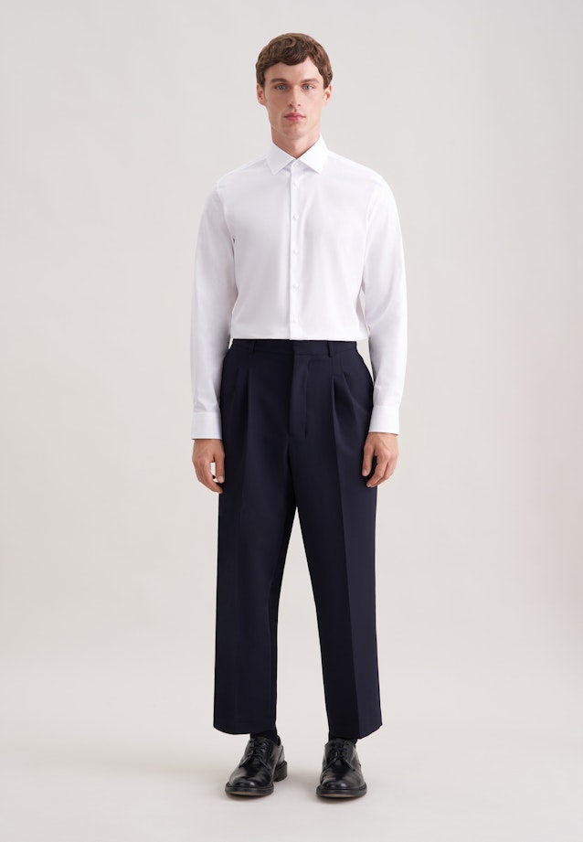 Slim Business Hemd Uni in Weiß |  Seidensticker Onlineshop