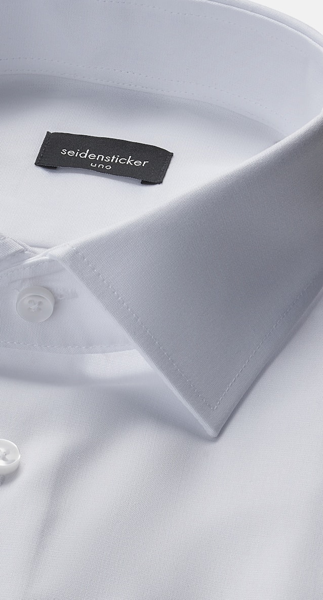 Slim Business Hemd Uni in Weiß |  Seidensticker Onlineshop