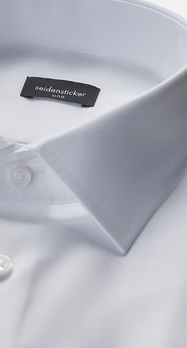 Slim Business shirt Uni in Weiß | Seidensticker online shop