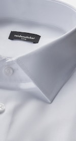 Slim Business Hemd Uni in Weiß |  Seidensticker Onlineshop