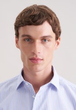 Slim Business Hemd Uni in Mittelblau |  Seidensticker Onlineshop