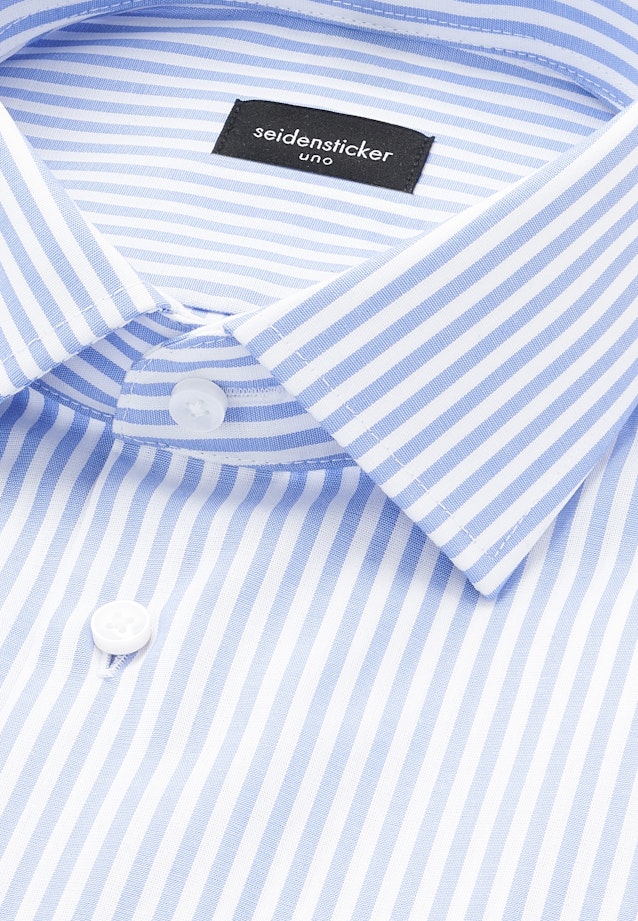 Slim Business Hemd Uni in Mittelblau |  Seidensticker Onlineshop