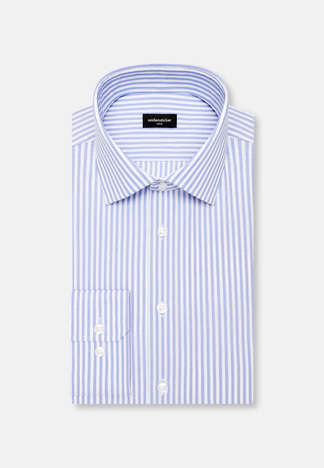 Slim Business Hemd Uni in Mittelblau | Seidensticker Onlineshop