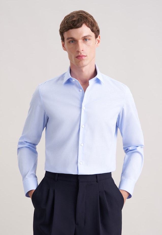 Slim Business Hemd Uni in Hellblau |  Seidensticker Onlineshop