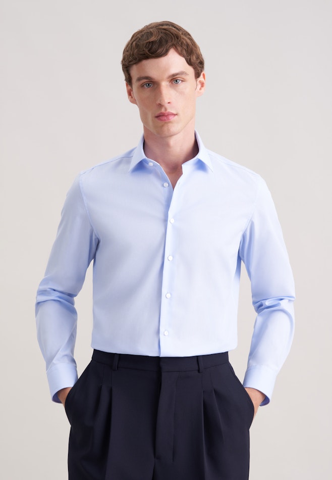 Slim Business Hemd Uni in Hellblau | Seidensticker Onlineshop