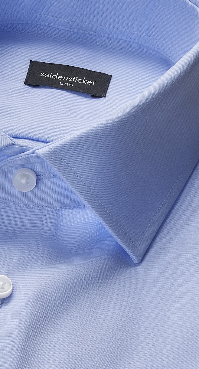 Slim Business shirt Uni in Hellblau | Seidensticker online shop