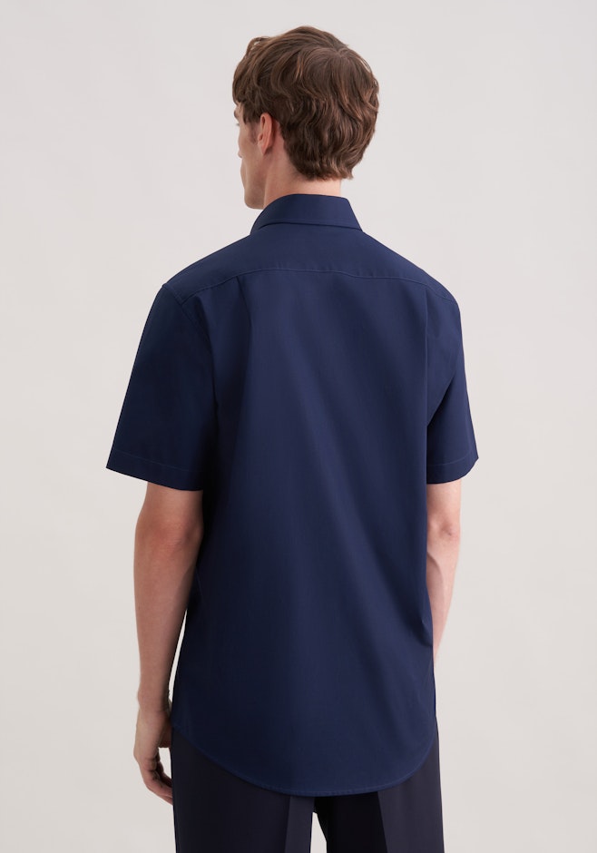 Regular Business Hemd Uni in Dunkelblau | Seidensticker Onlineshop