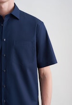 Regular Business shirt Uni in Dunkelblau |  Seidensticker Onlineshop