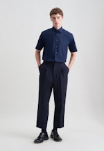 Regular Business Hemd Uni in Dunkelblau |  Seidensticker Onlineshop