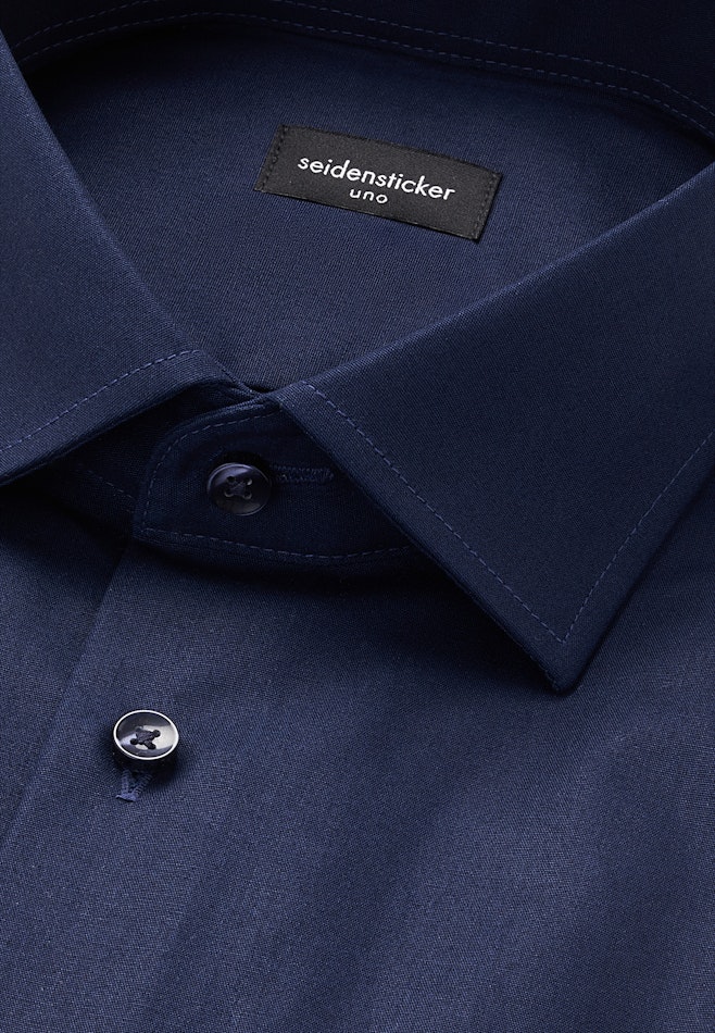 Regular Business Hemd Uni in Dunkelblau | Seidensticker Onlineshop
