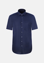 Regular Business shirt Uni in Dunkelblau |  Seidensticker Onlineshop