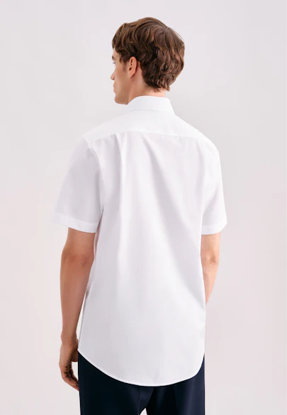 Regular Business Hemd Uni in Weiß |  Seidensticker Onlineshop