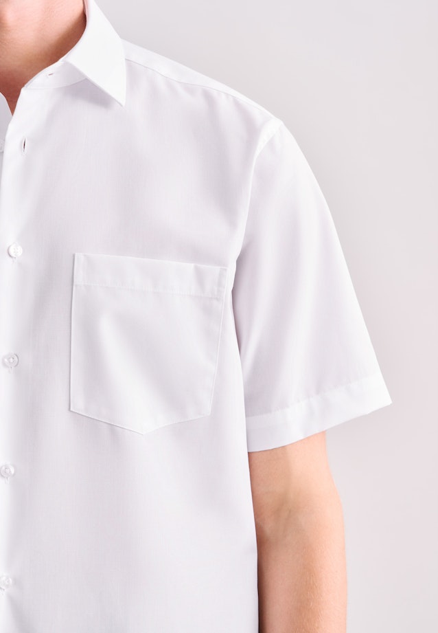 Regular Business Hemd Uni in Weiß |  Seidensticker Onlineshop