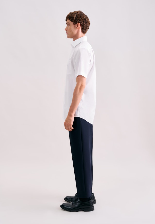 Regular Business Hemd Uni in Weiß |  Seidensticker Onlineshop