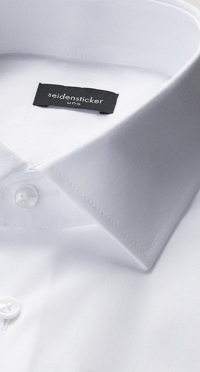 Regular Business Hemd Uni in Weiß |  Seidensticker Onlineshop