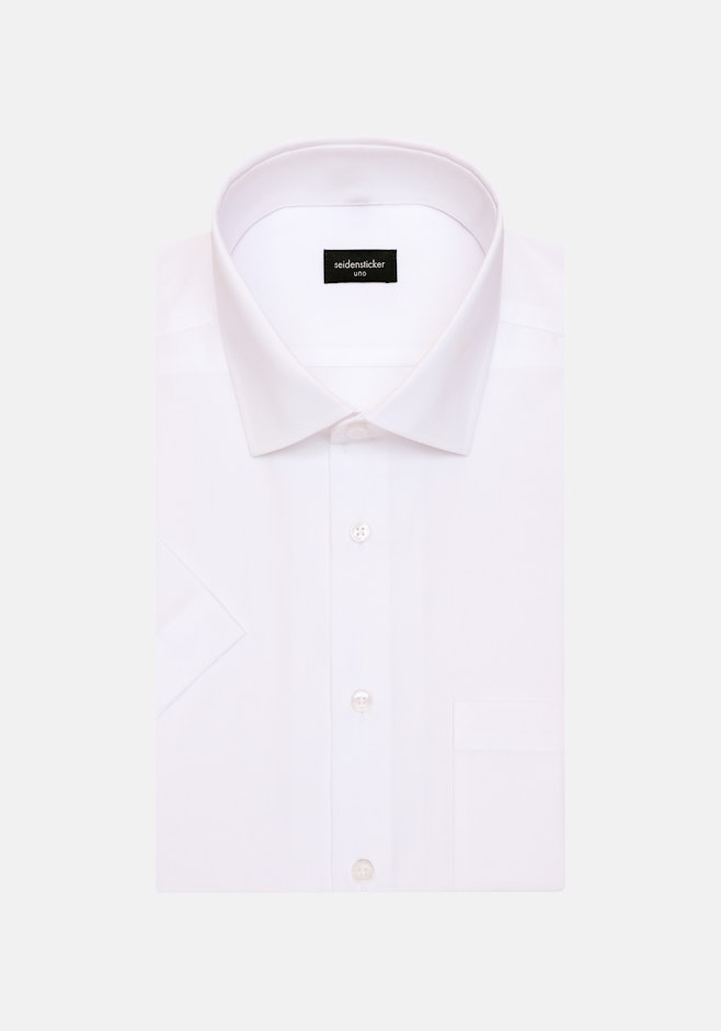 Regular Chemise d'affaires Uni dans Blanc | Boutique en ligne Seidensticker
