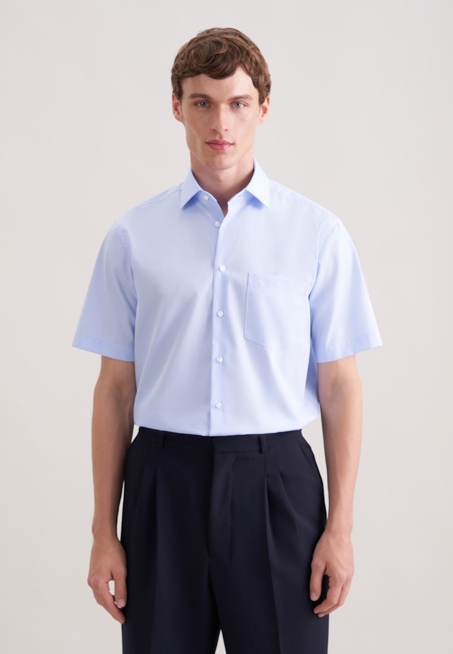 Regular Business Hemd Uni in Hellblau | Seidensticker Onlineshop