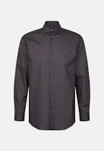 Regular Chemise d'affaires Imprimé in Bleu Foncé |  Seidensticker Onlineshop