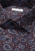 Regular Chemise d'affaires Imprimé in Marron |  Seidensticker Onlineshop