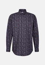 Regular Chemise d'affaires Imprimé in Marron |  Seidensticker Onlineshop